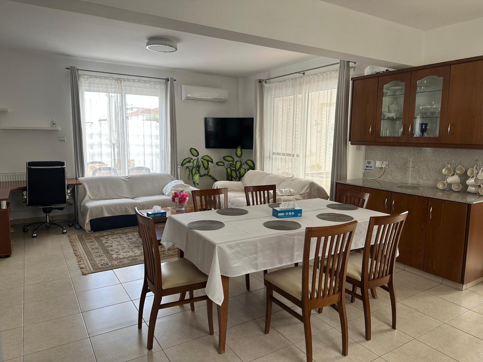 Villa Andy-350 M From The Beach 拉纳卡 外观 照片